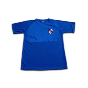 camiseta de entrenamiento azul Club Balonmano Uharte