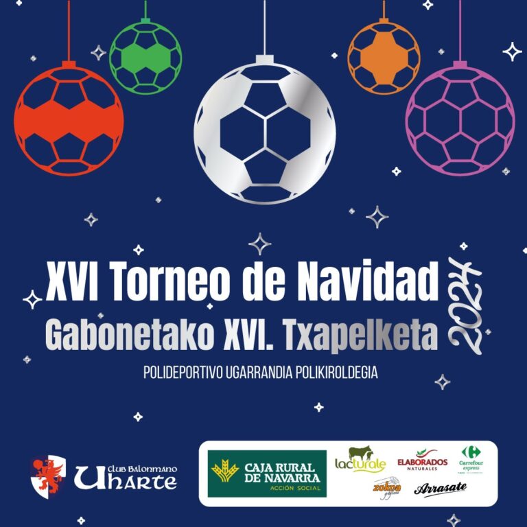 XVI TORNEO DE NAVIDAD 2024/2024ko GaBONETAKO XVI TxapelKETA
